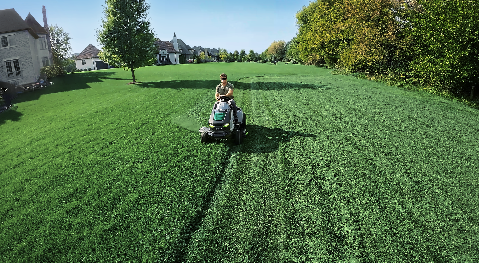 lawn tractor
