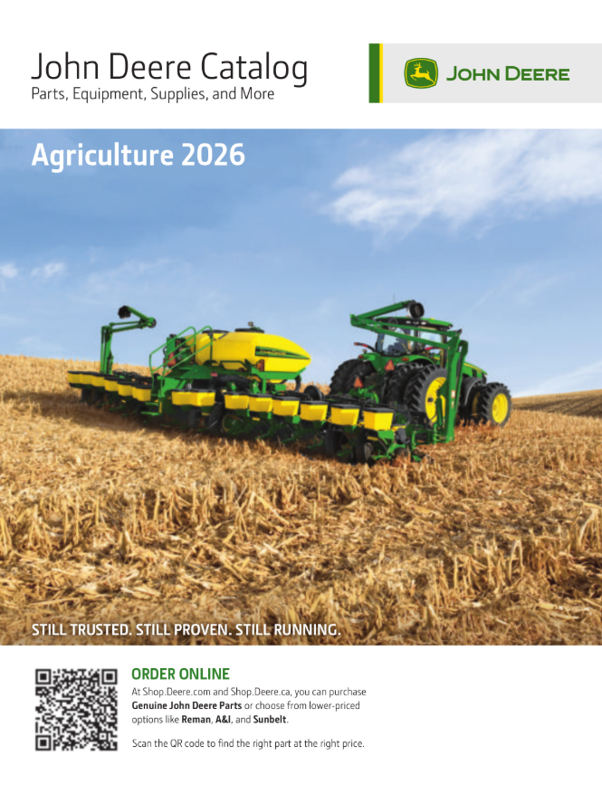 John Deere Large Ag Parts Catalog
